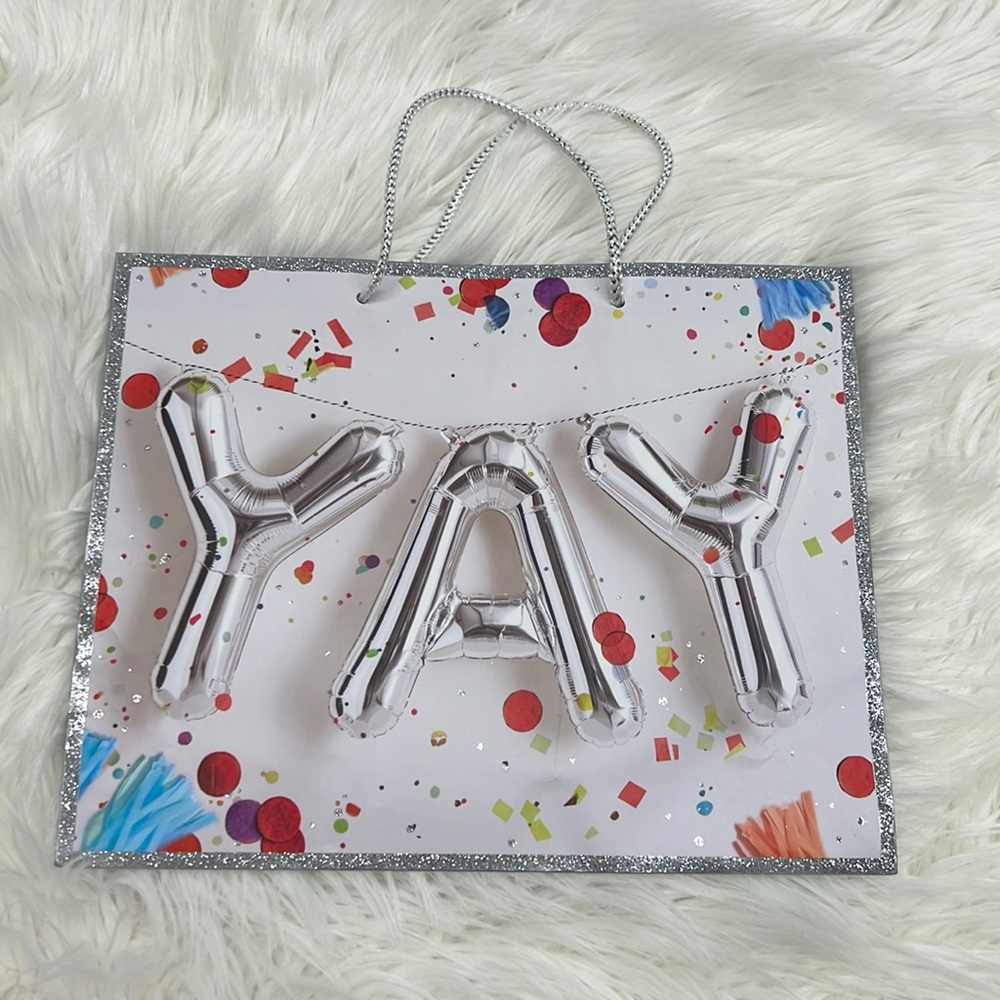 AMERICAN GREETINGS Gift Bag that says YAY